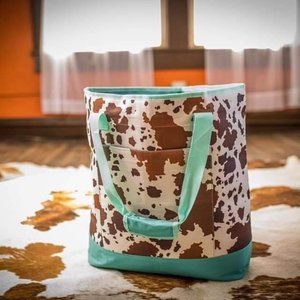 Brown Cow Cooler Tote